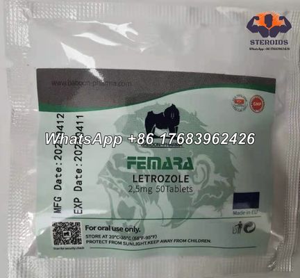 Antineoplastic Anti Estrogen Steroids Letrozole Femara CAS 112809-51-5